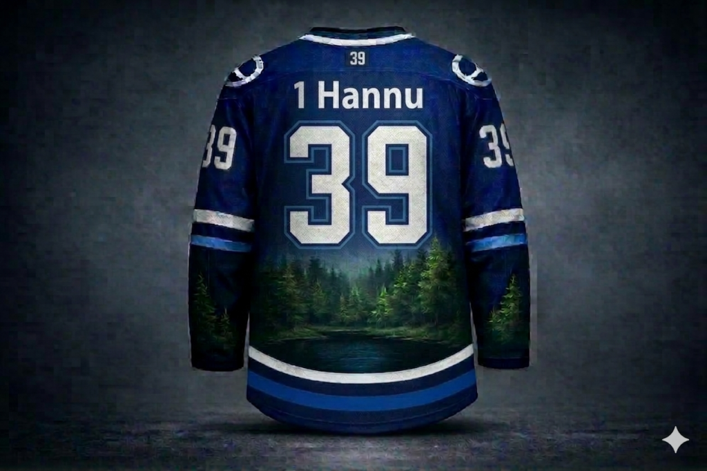 lammikko pelipaita selkä 1 hannu 39
