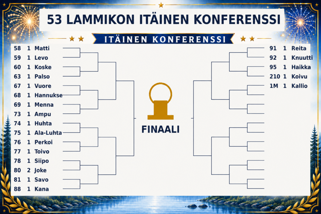 53 lammikon itäinen konfrenssi